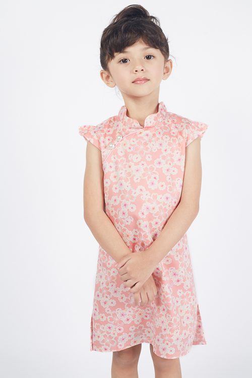 Qipao Spring Love Cherry Pink