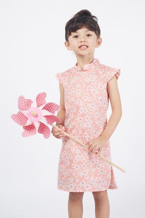 Qipao Spring Love Cherry Pink - Image 5